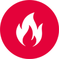 Home Fire Protection Icon