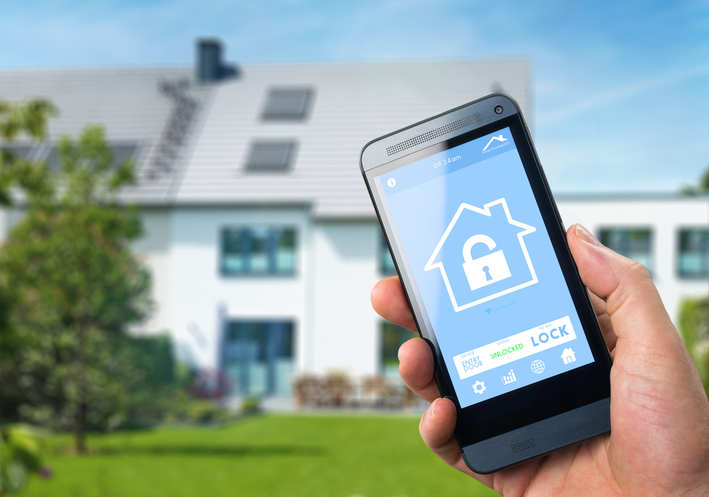 using mobile phone for home automation devices and security system