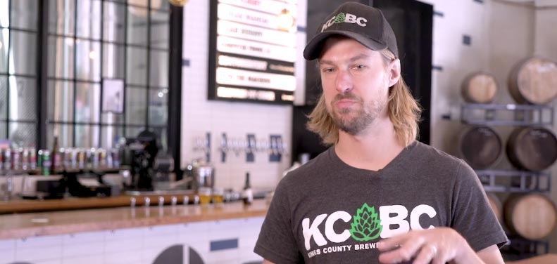 owner of Kings County Brewers Collective talks about using alarm.com at his business