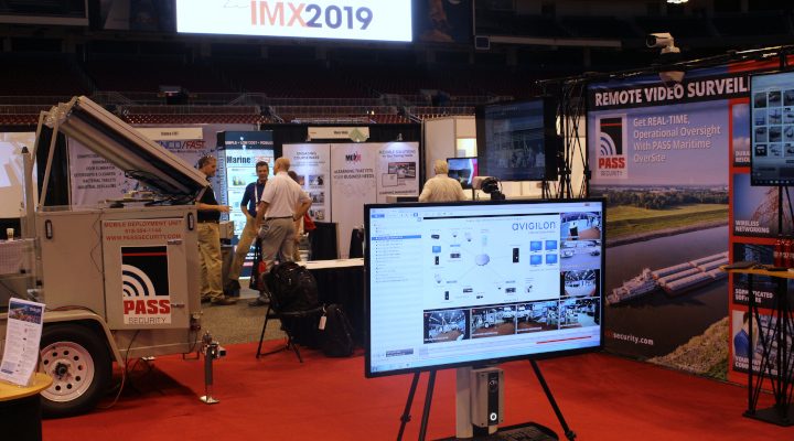 pass security at IMX inland marine maritime trade show