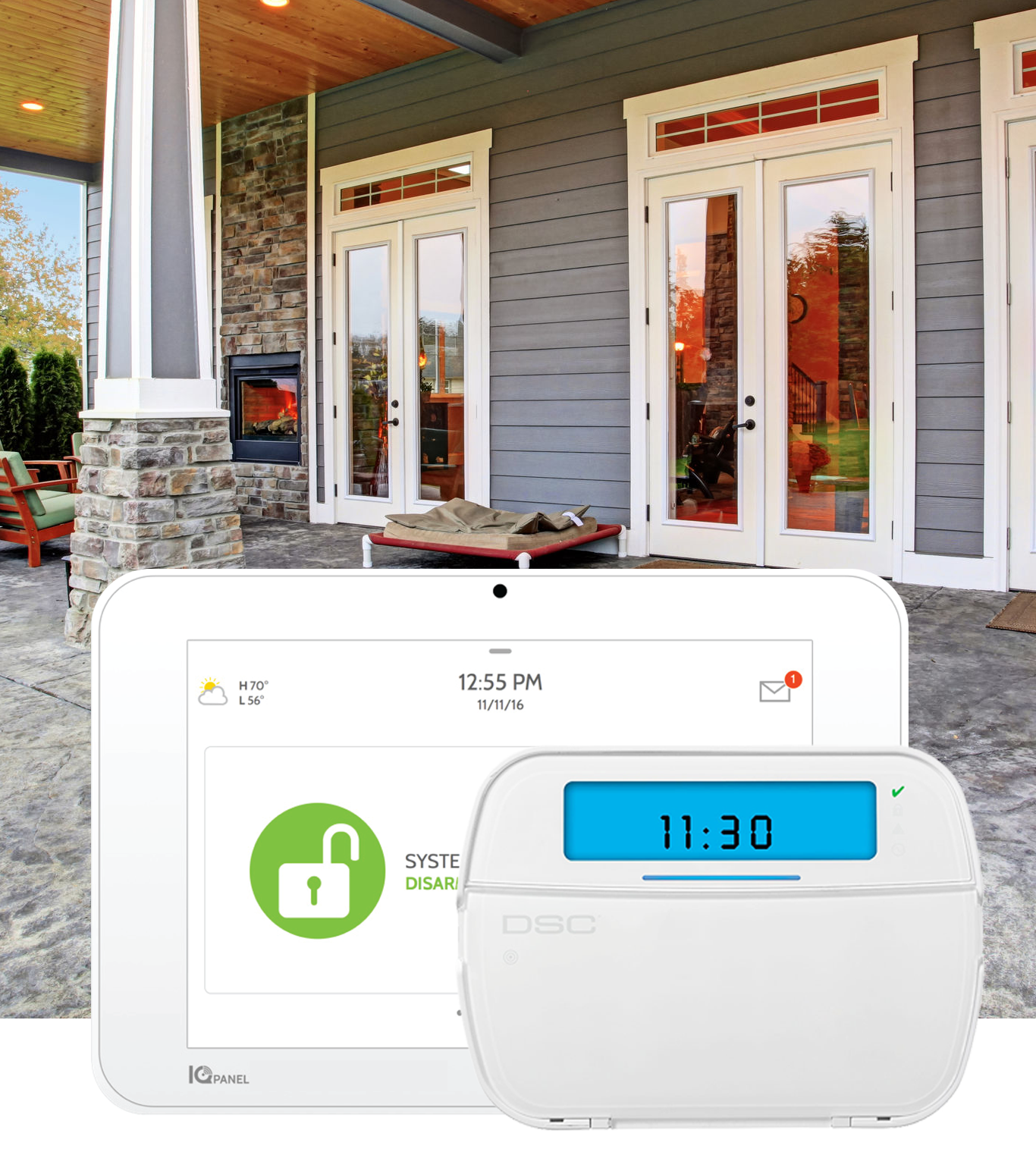 alarm.com home residential thermostat security systems st louis