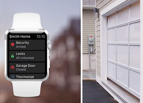 home automated garage door security PASS Security