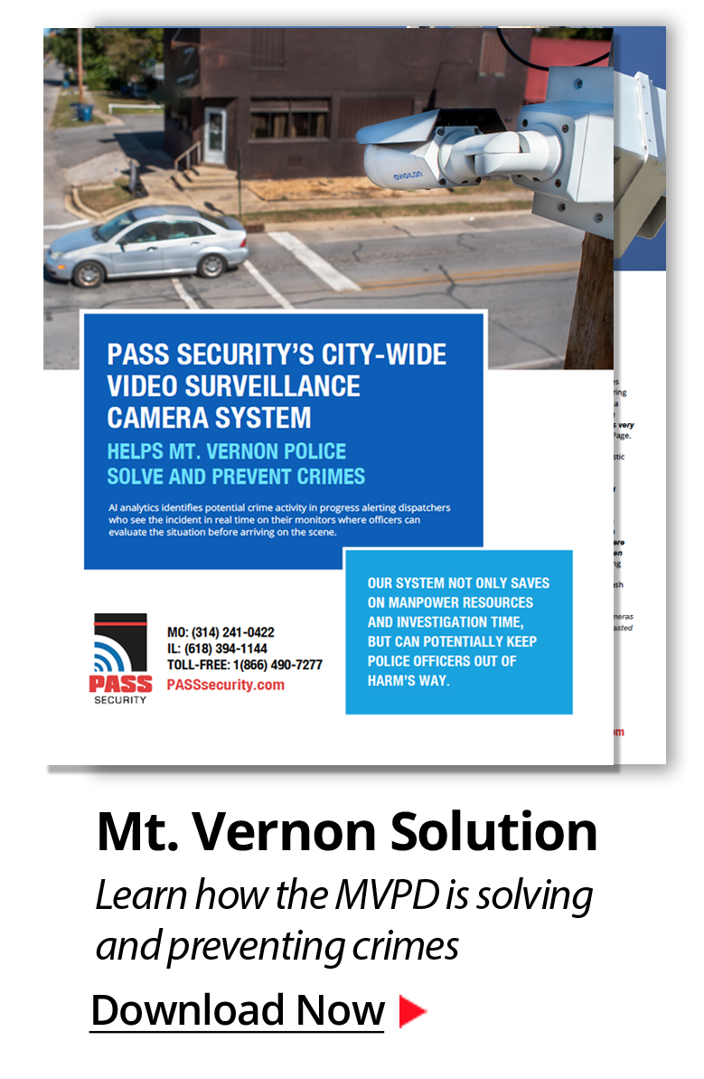 mt vernon illinois police department and pass security camera case study