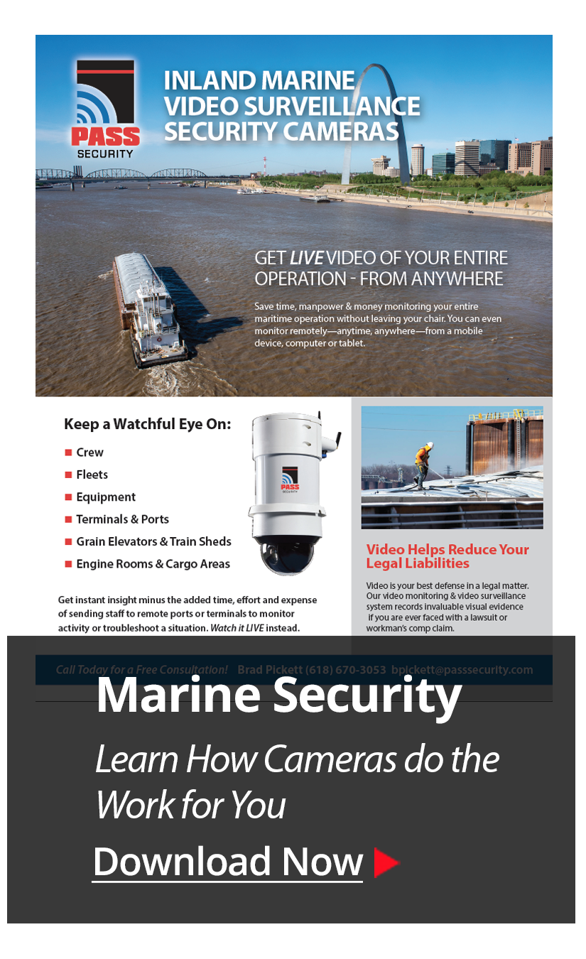 best security camera systems for marine and maritime barge companies