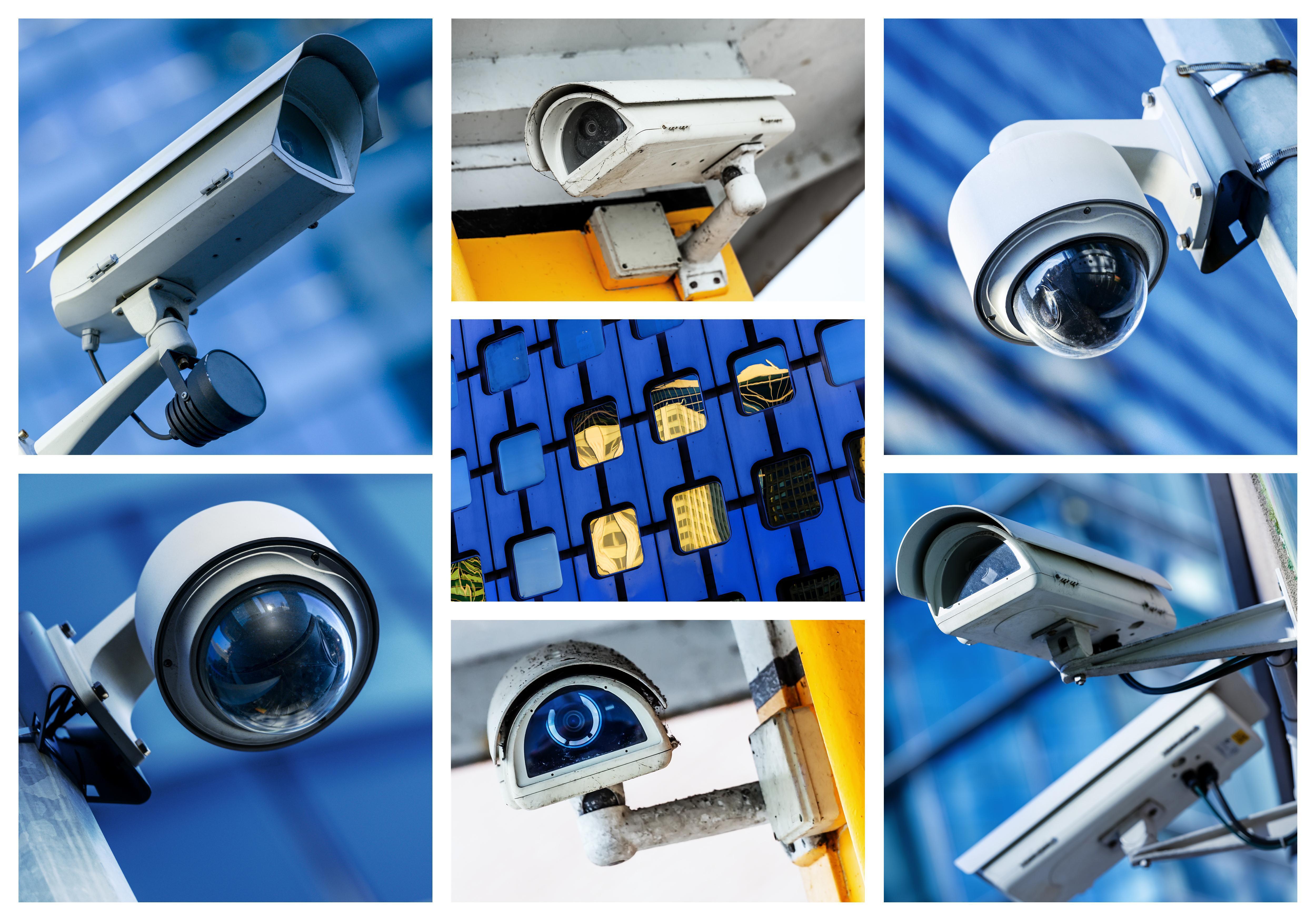 various video surveillance security cameras