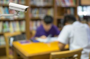 video surveillance security camera in schools