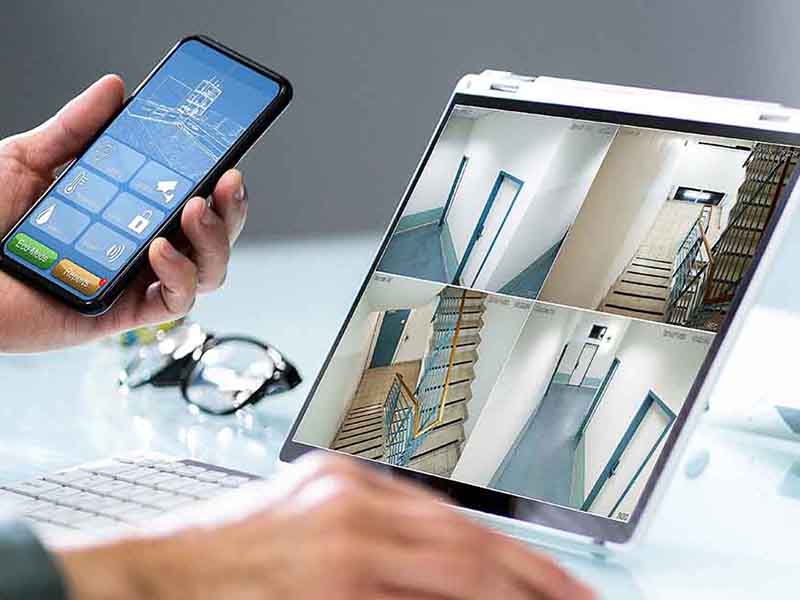 Viewing CCTV Security Camera Video On Cell Phone and Laptop