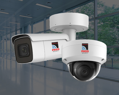Pass Security Video Surveillance Bullet and Dome Cameras for Business