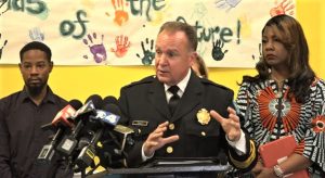 St. Louis City Police Chief Robert Tracy Discussing City Gun Violence and Murders